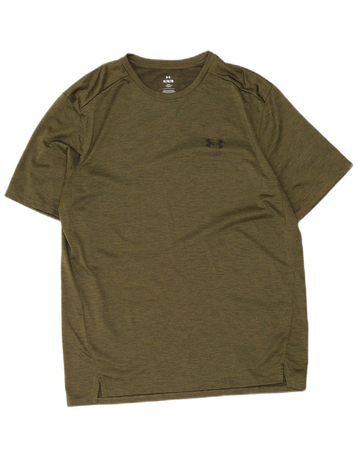 Under Armour Herren T-Shirt Top Medium Khaki Gefleckt