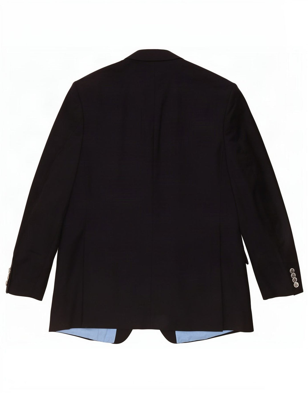 Marks & Spencer Herren-Blazer mit 2 Knöpfen, UK 42, große marineblaue Schurwolle