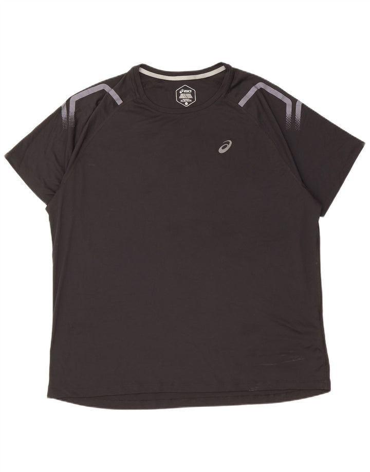 Asics Herren T-Shirt Top 2XL Schwarz Polyester