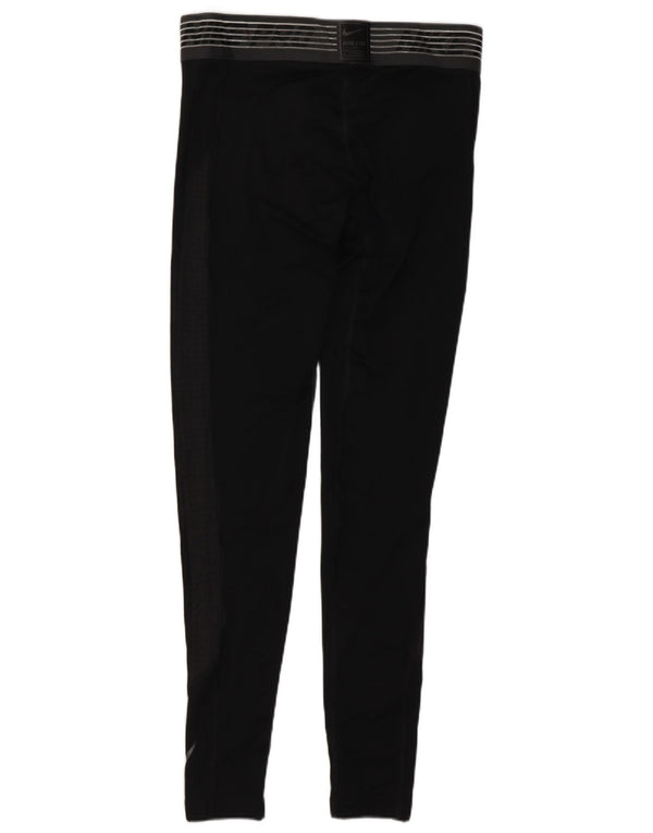 Nike Mens Dri Fit Graphic Leggings Medium Black Polyester