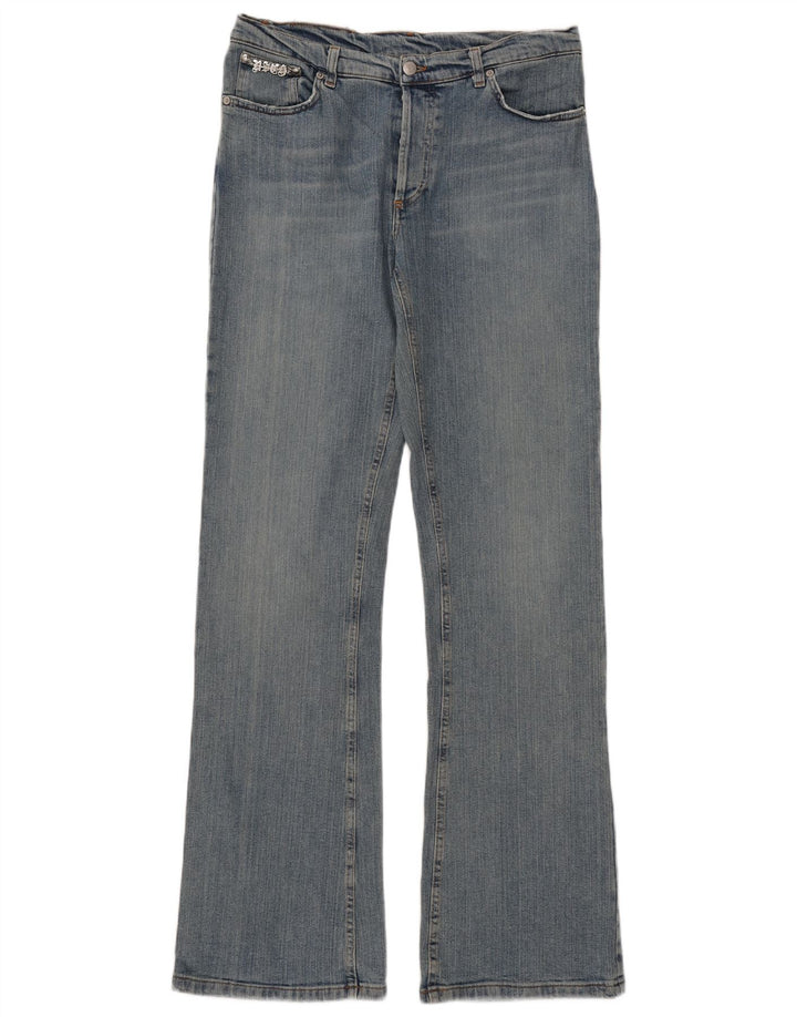 Richmond Damen Bootcut Jeans W31 L36 Blaue Baumwolle