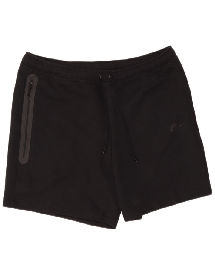 Nike Herren Sportshorts 3XL Schwarz Baumwolle