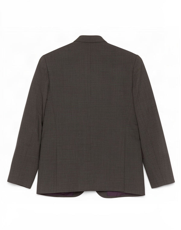 Marks & Spencer Herren-Blazer mit 2 Knöpfen, UK 46, XL, graue Wolle