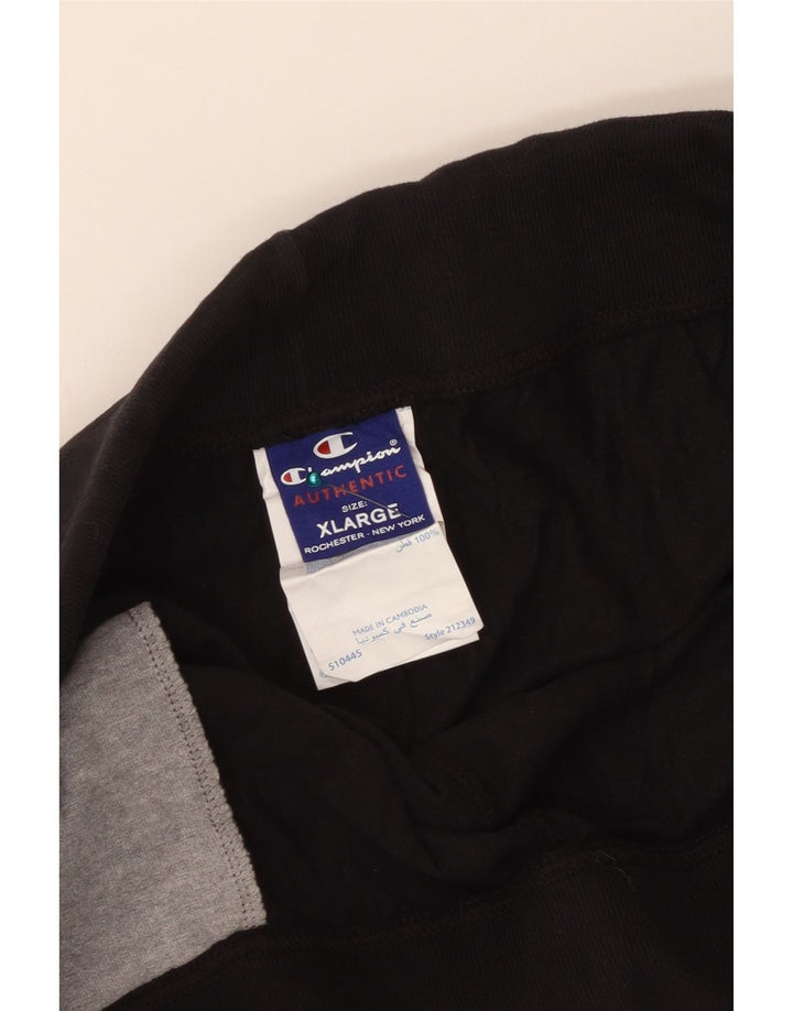 Champion Herren-Sportshorts XL aus schwarzer Baumwolle