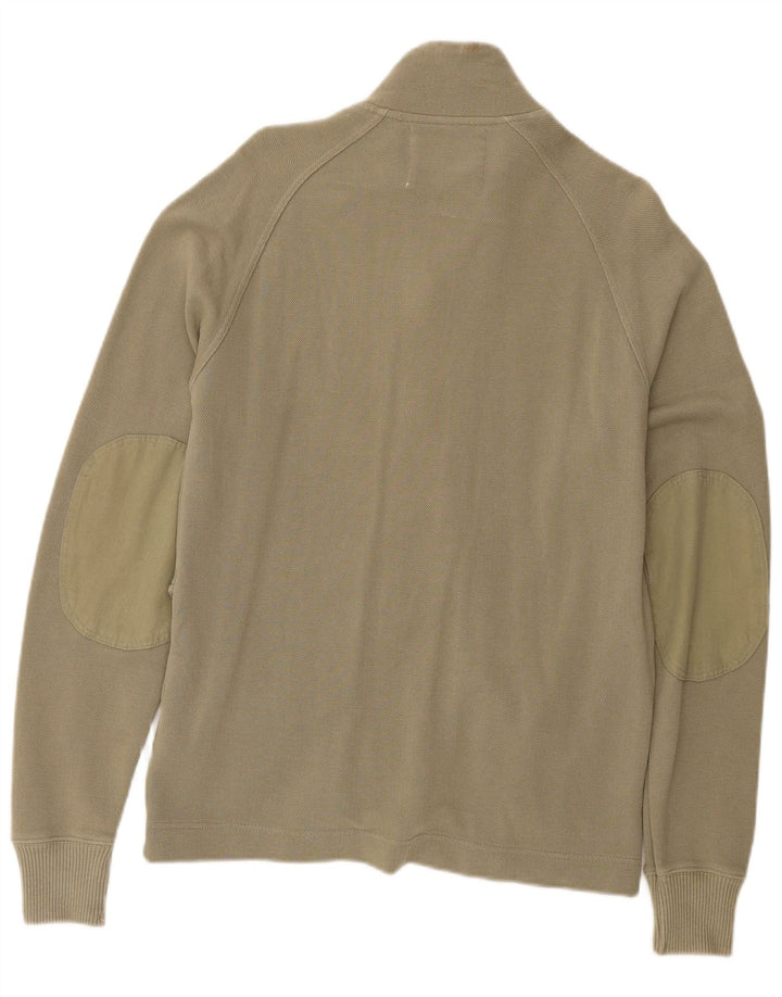 TIMBERLAND Mens Tracksuit Top Jacket Small Khaki Cotton
