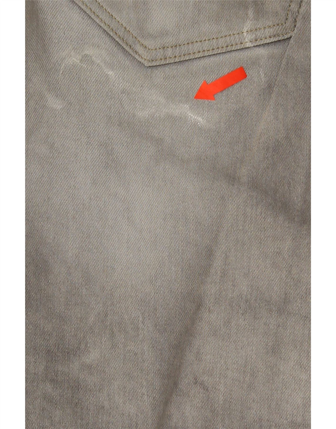 G-Star Herren Straight Jeans W28 L26 Graue Baumwolle