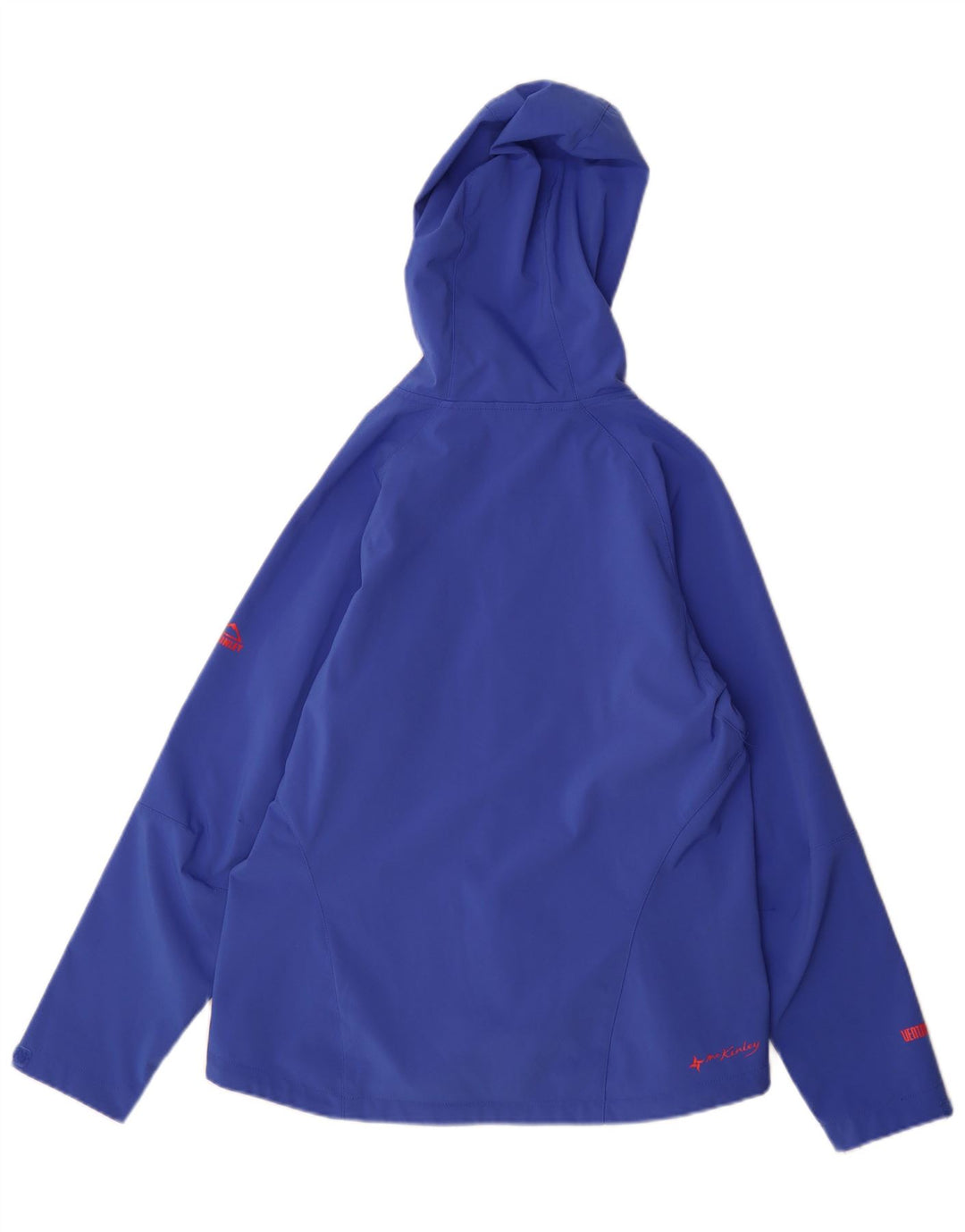 MC Kinley Damen-Regenjacke mit Kapuze, UK 16, Größe L, blau, Polyester
