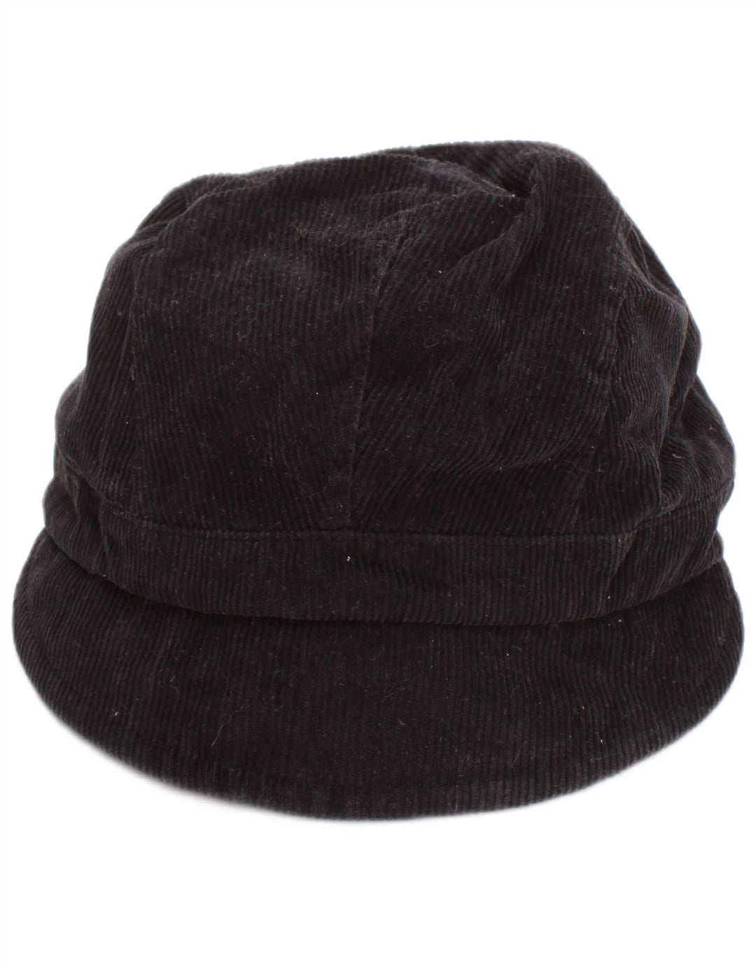 Koan Damen Cord-Zeitungsjungenmütze, groß, aus schwarzer Baumwolle