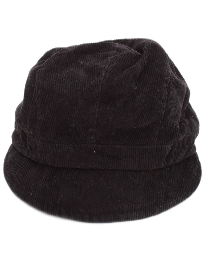 Koan Damen Cord-Zeitungsjungenmütze, groß, aus schwarzer Baumwolle