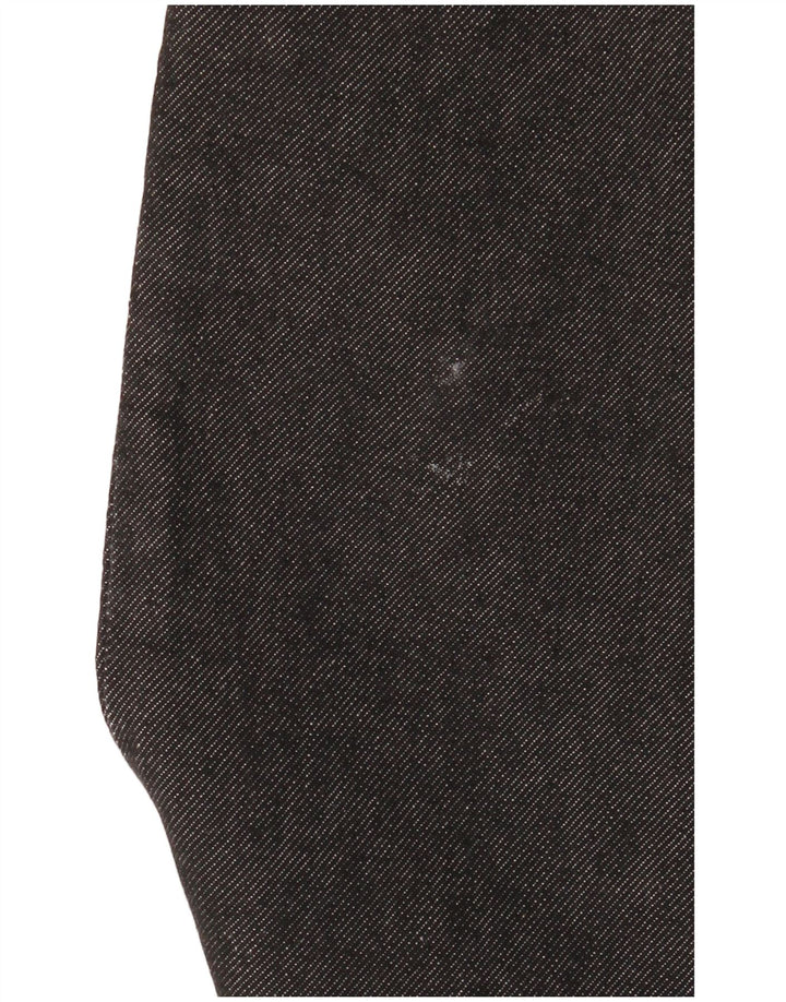 RIFLE Damen Bruce Regular Straight Jeans W31 L32 Schwarze Baumwolle