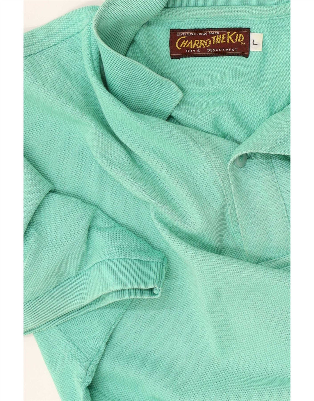 Charro Poloshirt für Jungen, 15–16 Jahre, Größe L, Grün