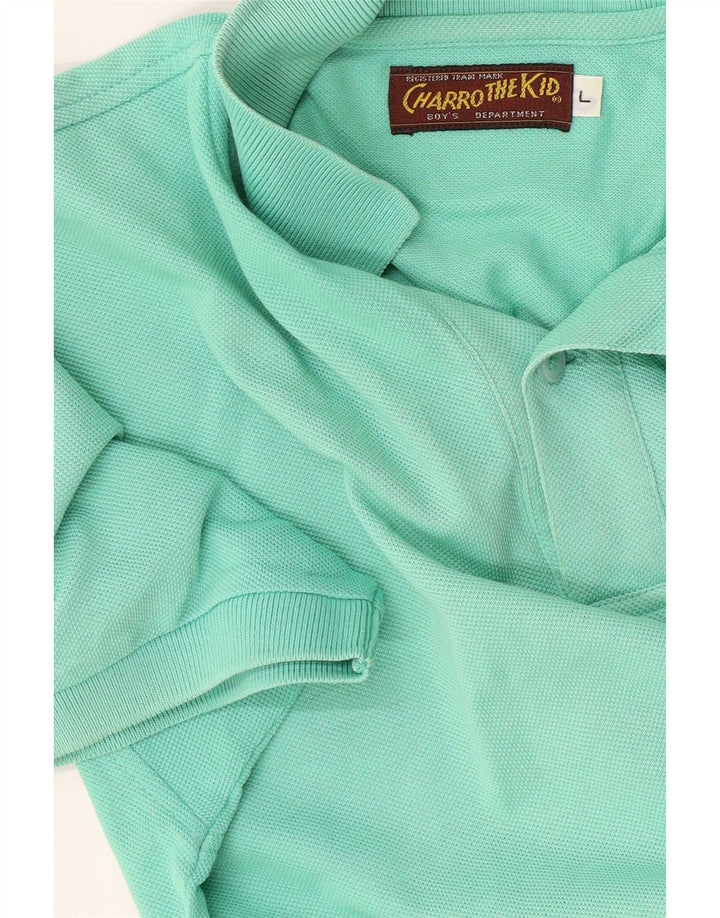 Charro Poloshirt für Jungen, 15–16 Jahre, Größe L, Grün