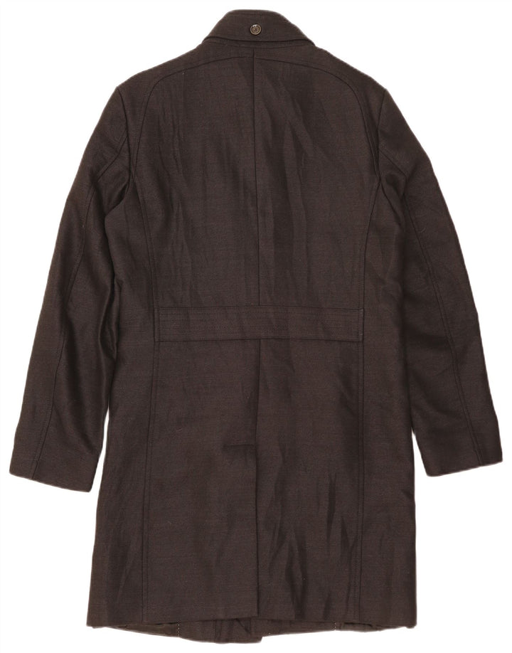 Zara Herren Trenchcoat UK 38 Medium Schwarz