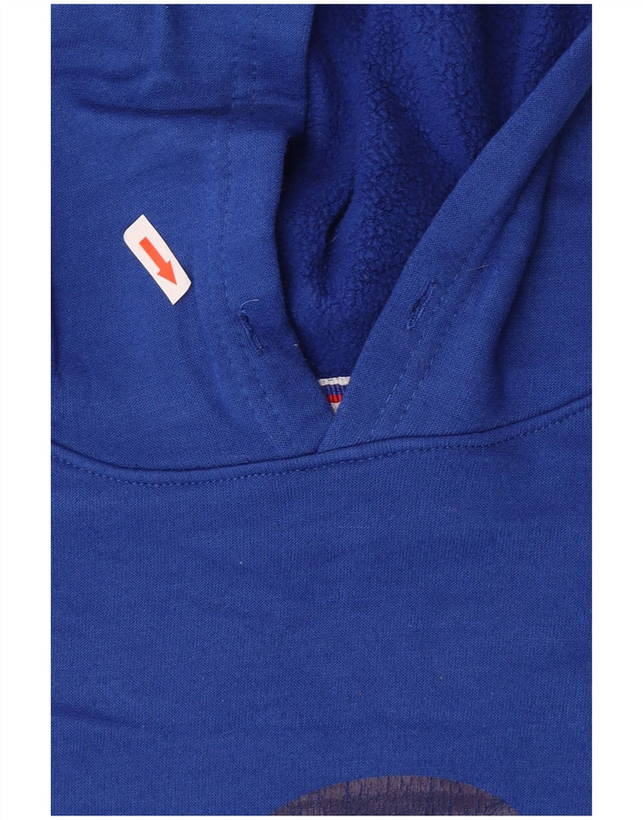 Champion Herren-Kapuzenpullover mit Grafik, mittelblau, Polyester