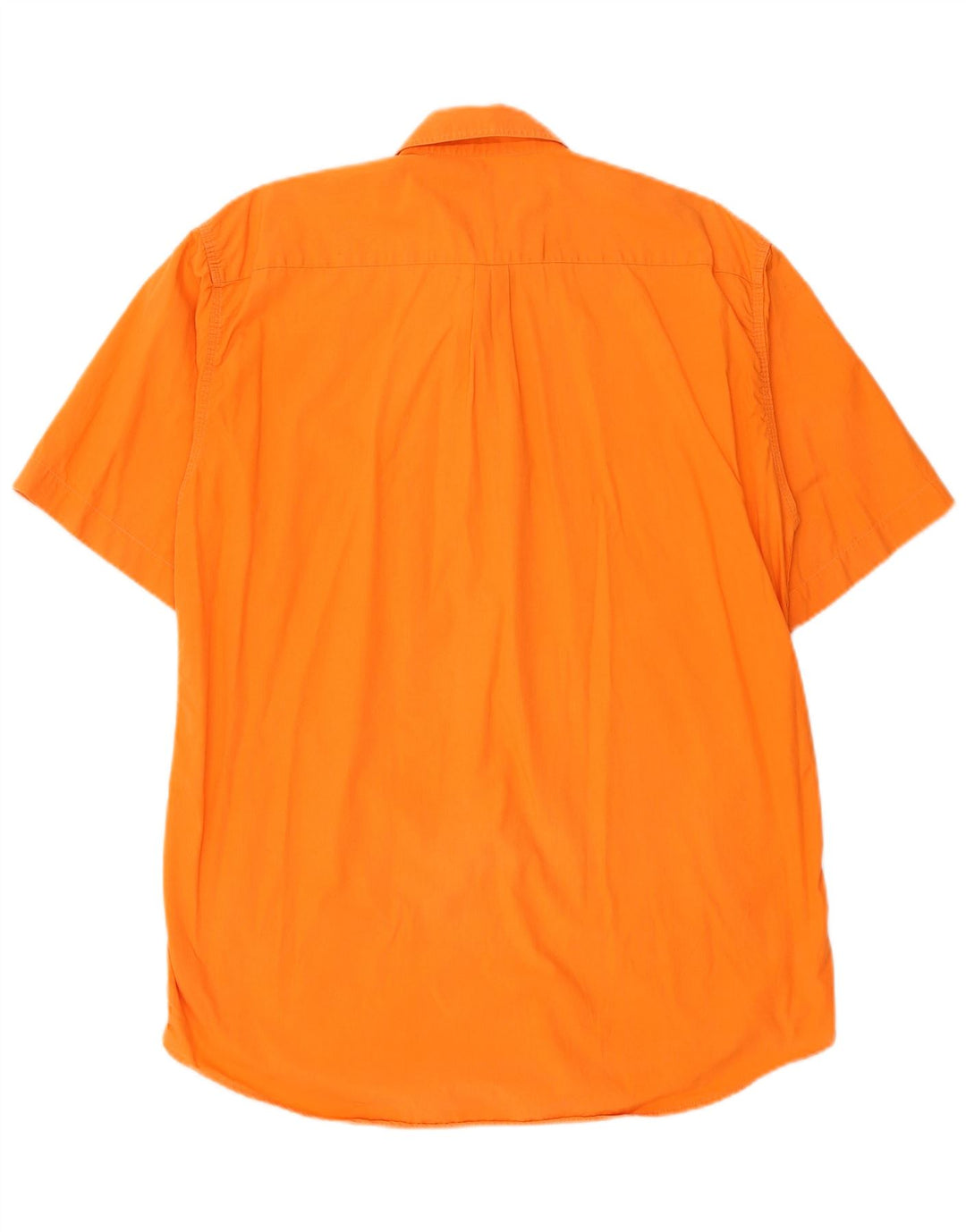 LEVI'S Mens Short Sleeve Shirt Medium Orange Cotton
