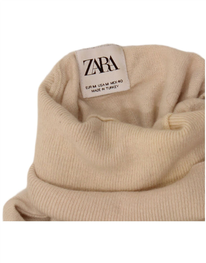 Rollkragenpullover für Herren von Zara, Mittelbeige