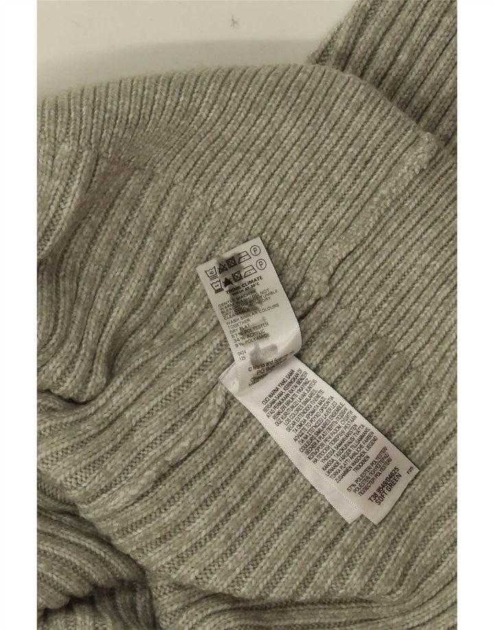 Marks & Spencer Damen-Cardigan-Pullover UK 16 Large Grün Polyester