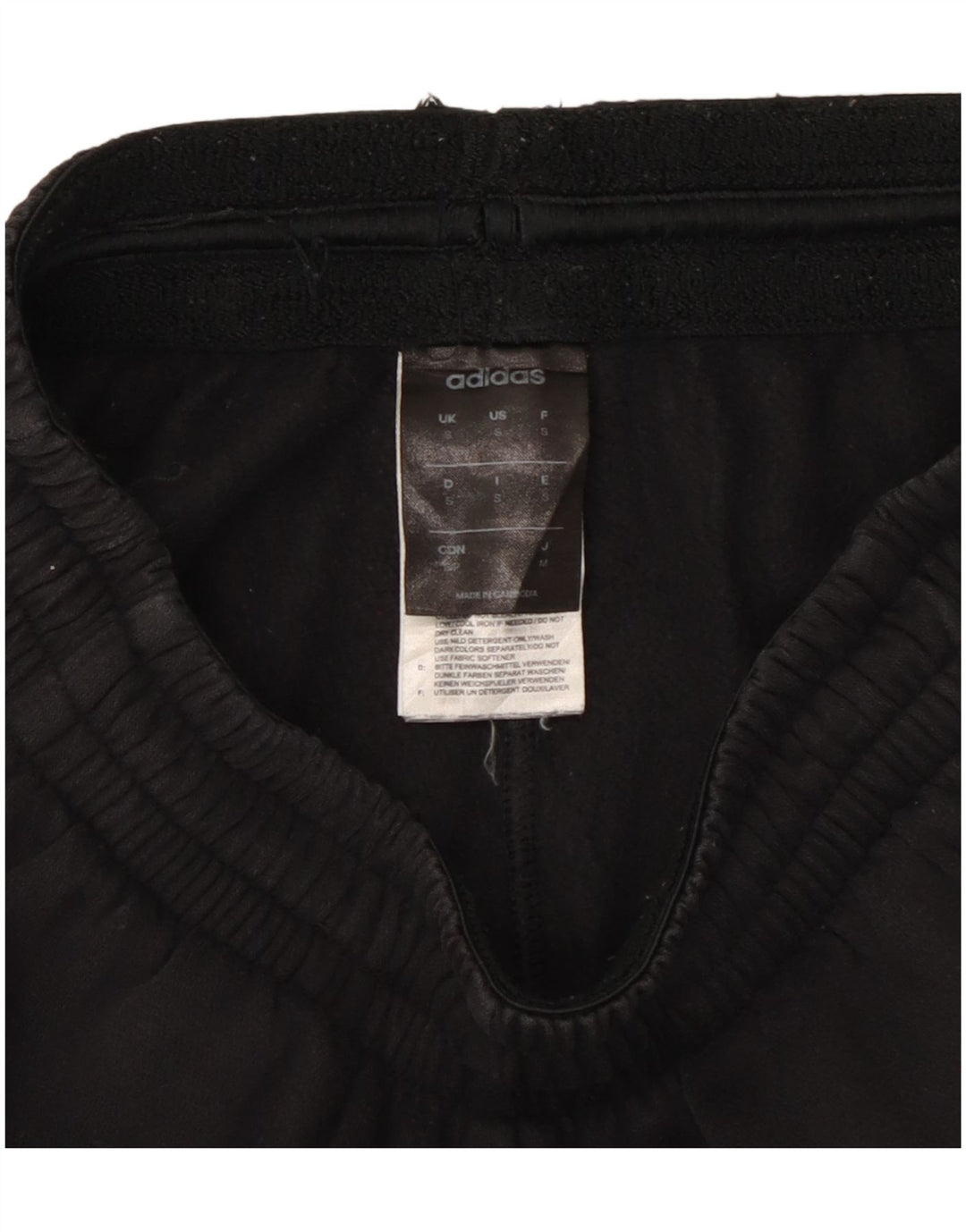 ADIDAS Damen-Trainingshose, Größe S, Größe S, Schwarz, Baumwolle