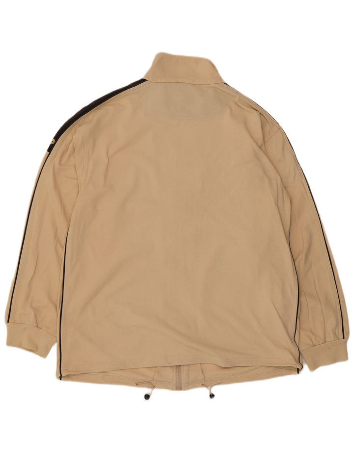 Lotto Herren-Trainingsanzug-Oberteil, Jacke XL, Beige, Farbblock