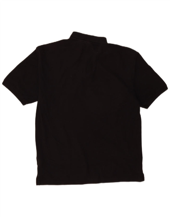 Fila Herren Poloshirt XL Schwarz Baumwolle