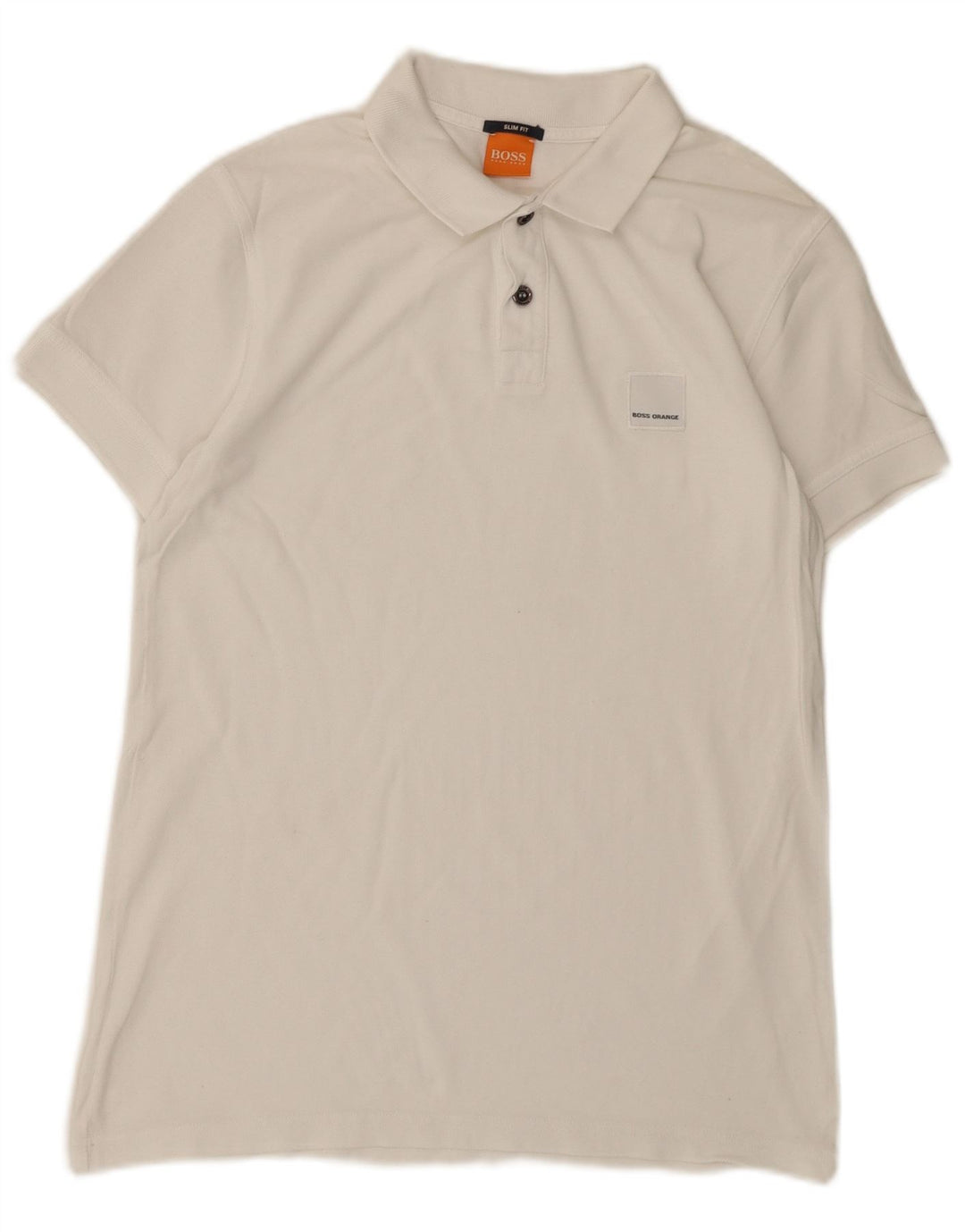 Hugo Boss Herren Slim Fit Poloshirt Small Weiß