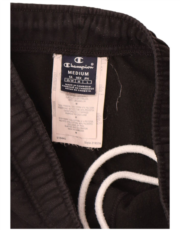 Champion Herren-Sportshorts aus mittelschwerer schwarzer Baumwolle
