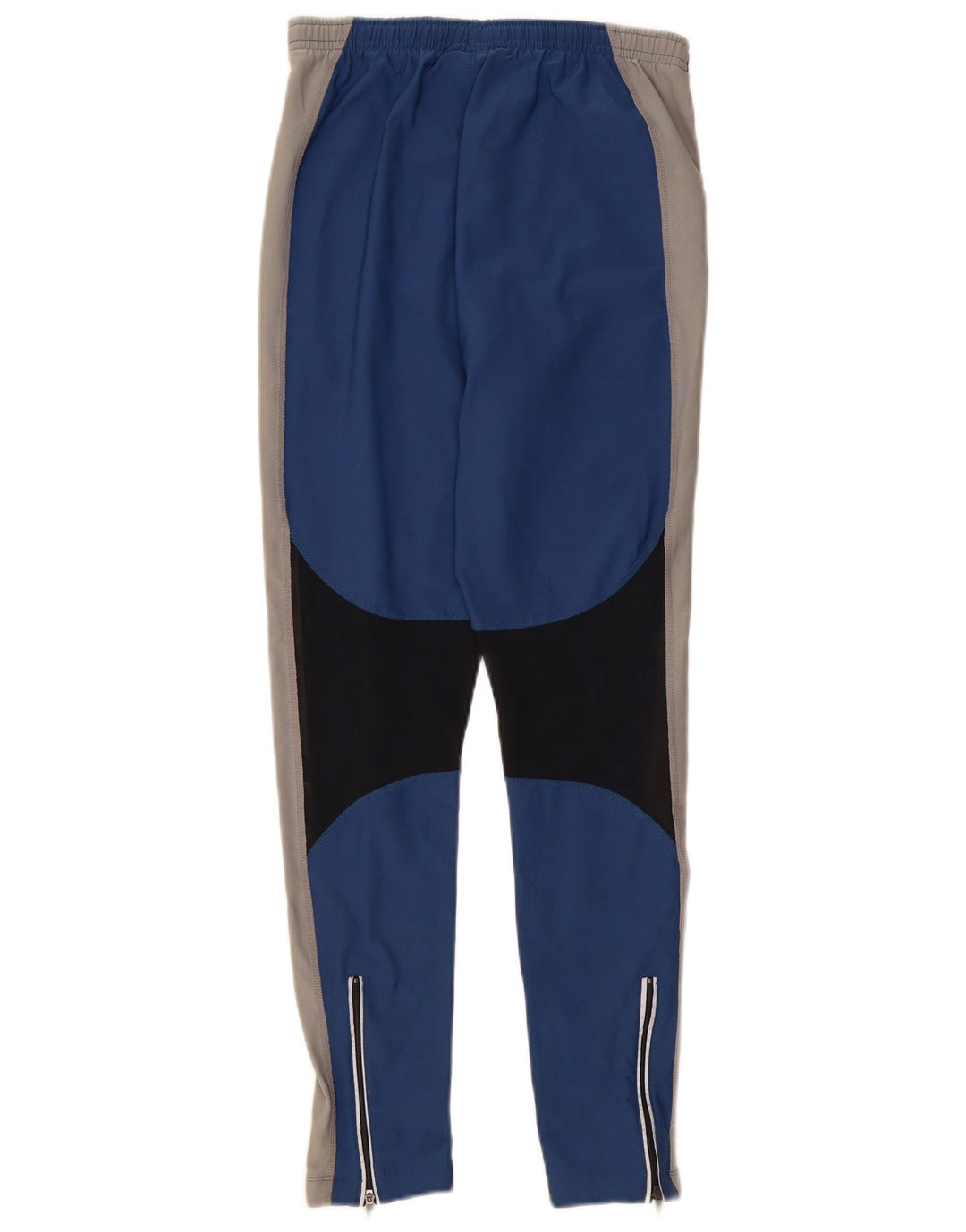 Nike Damen-Trainingshose, UK 14, Größe L, blau, Colourblock-Polyester