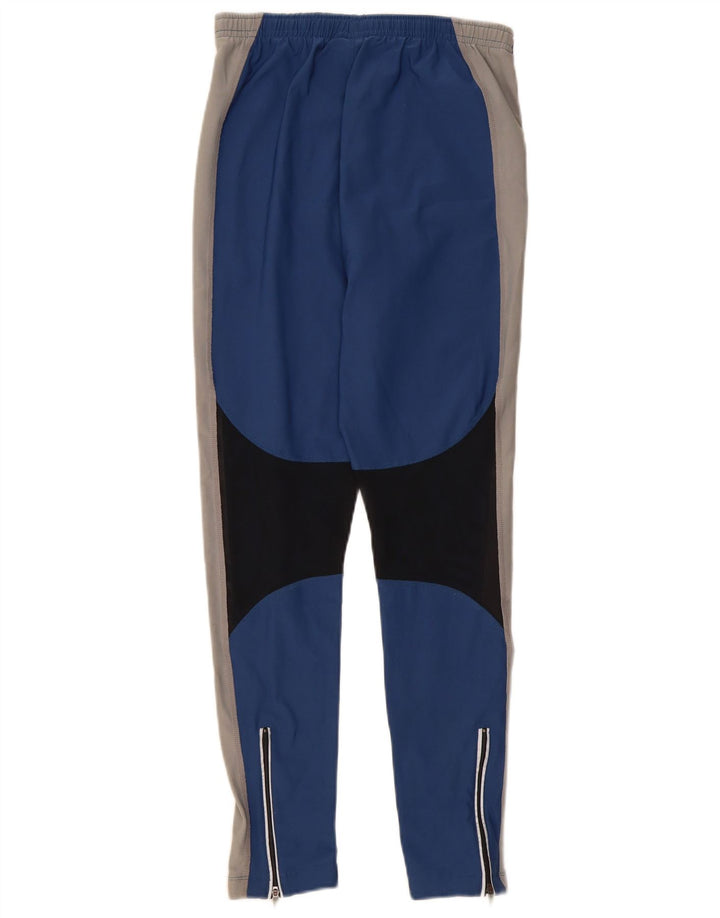 Nike Damen-Trainingshose, UK 14, Größe L, blau, Colourblock-Polyester