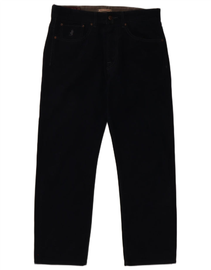 MARLBORO CLASSICS Herren-Freizeithose mit normaler Passform, W32, L28, Marineblau