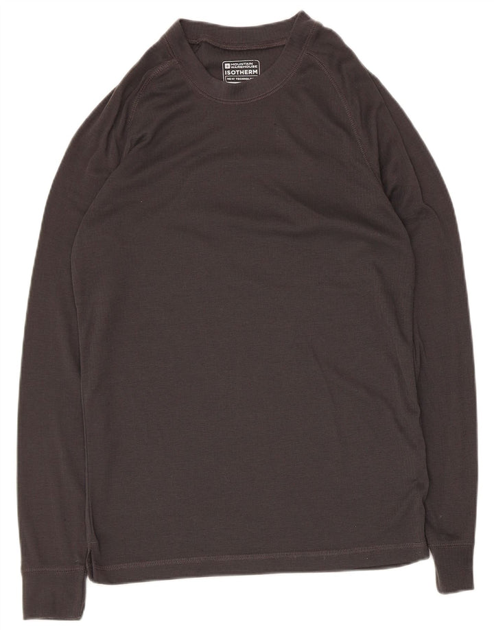 Mountain Warehouse Herren-Oberteil, langärmlig, klein, grau, Polyester