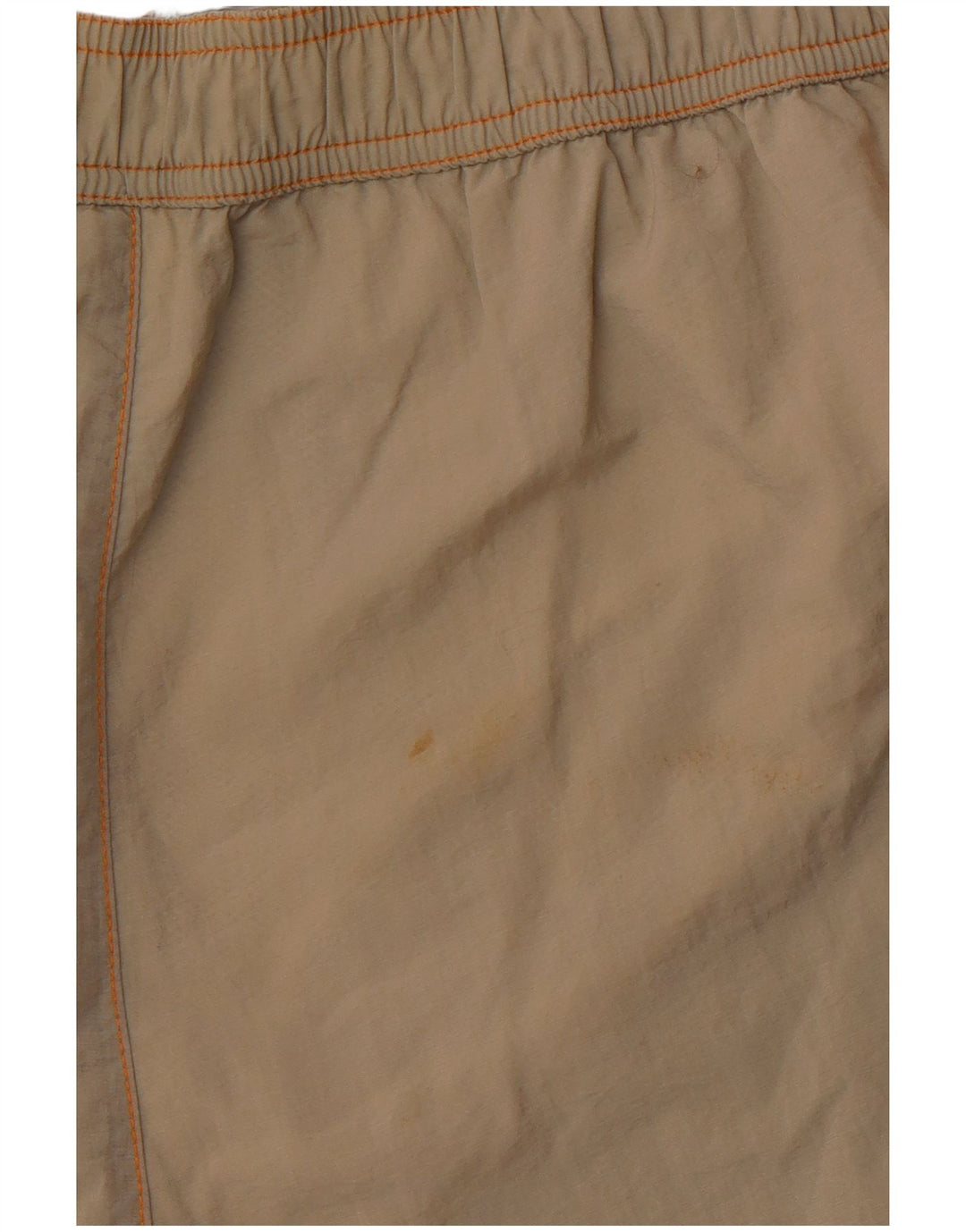 CHAMPION Herren-Badeshorts mit Grafik, groß, Khaki, Colourblock-Polyamid