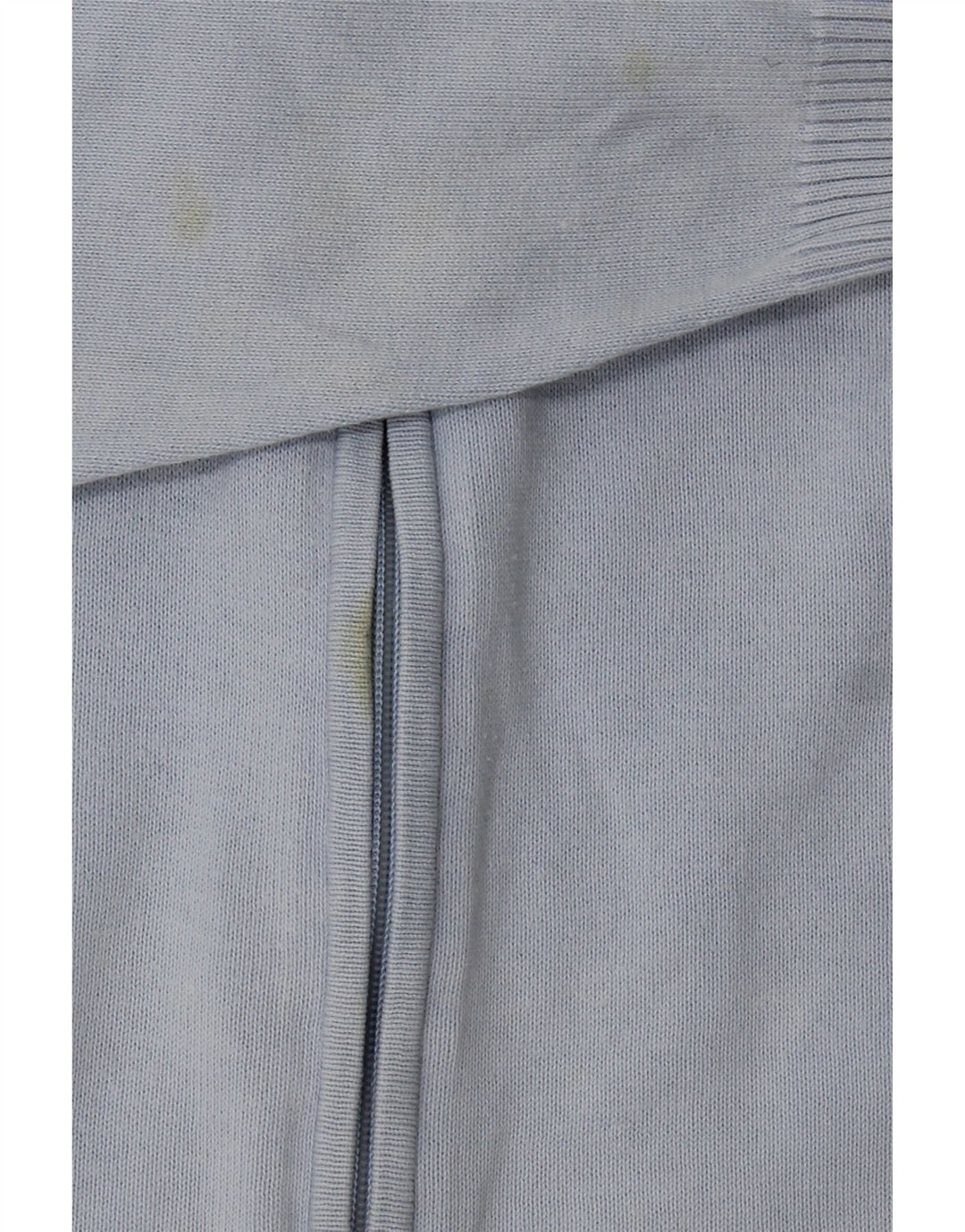 Zara Herren-Strickjacke, groß, aus blauer Baumwolle