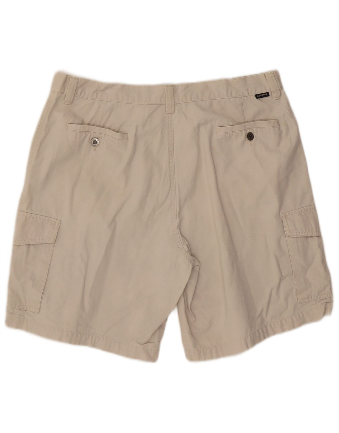 DOCKERS Herren Cargoshorts W38 XL Beige Baumwolle