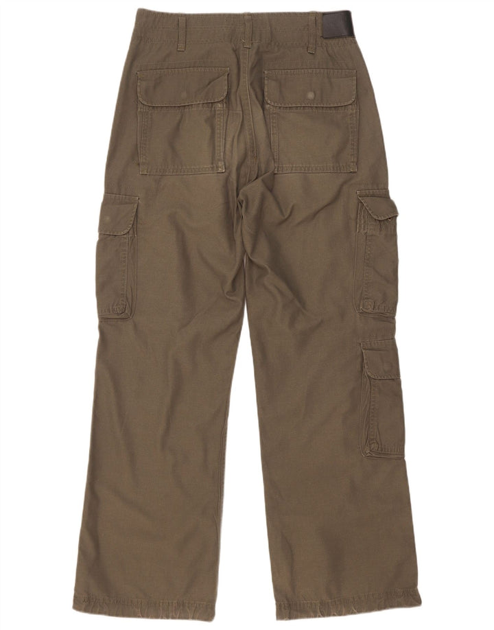 EMP Gerade Herren-Cargohose, Größe S, W29, L31, Khaki, Polyester