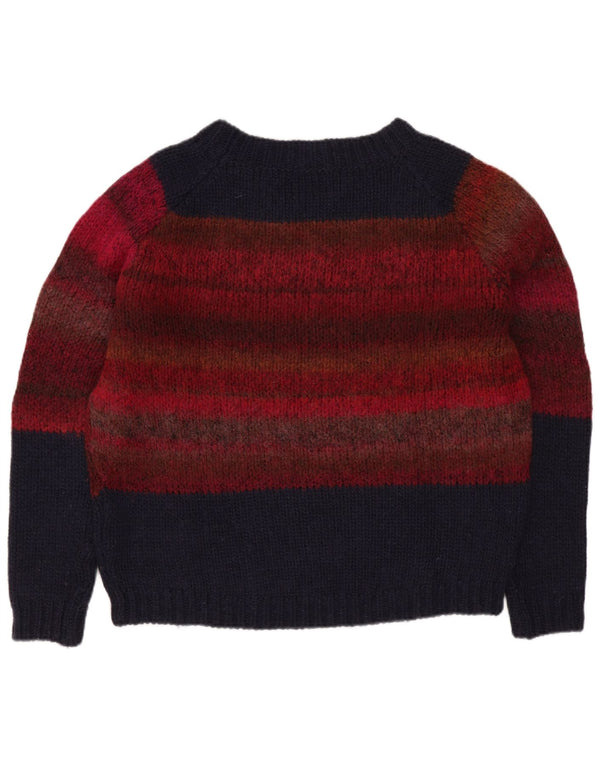 Replay Damen-Pullover mit U-Boot-Ausschnitt, Größe S, Marineblau, Farbblock