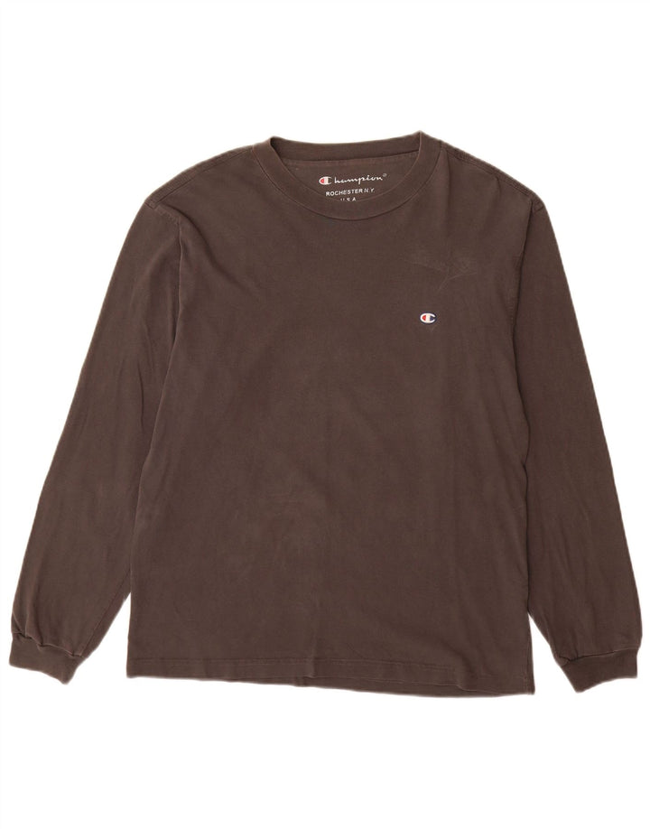 Champion Herren Top Langarm Small Grau