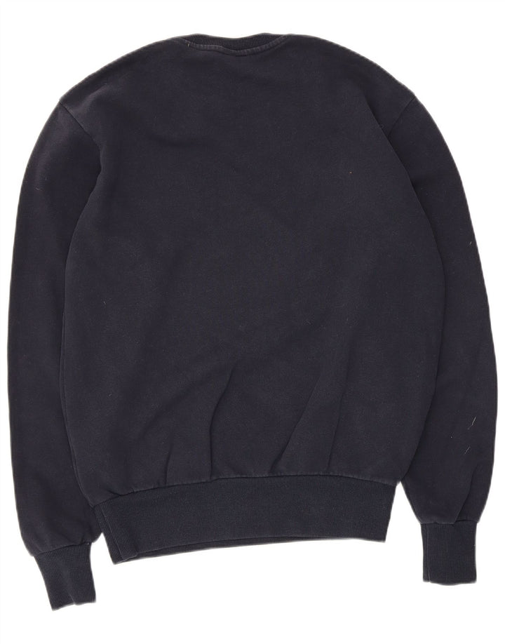 Ellesse Herren-Sweatshirt-Pullover, klein, marineblau, Baumwolle