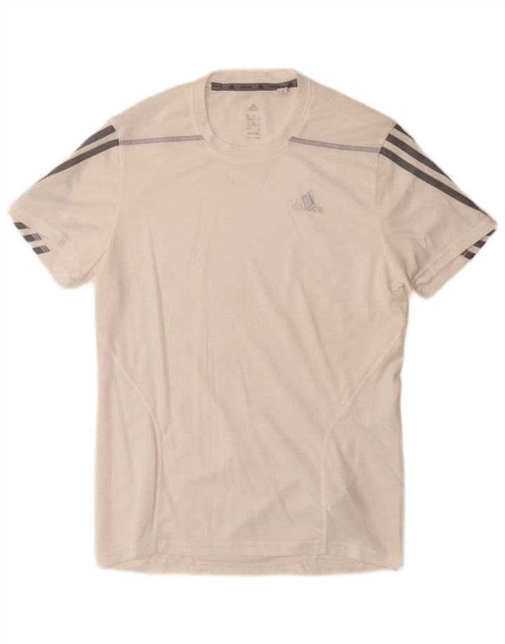 Adidas Herren Climalite T-Shirt Top XS Weiß Polyester