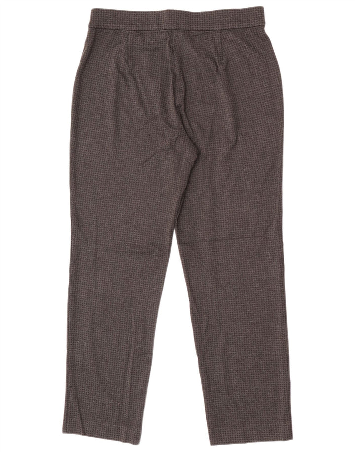 Marks & Spencer Damenhose UK 14 Large W32 L28 Grauer Hahnentritt