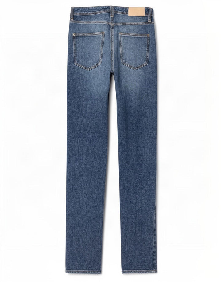 Zara Damen Bootcut Jeans EU 38 Small W28 L33 Blaue Baumwolle