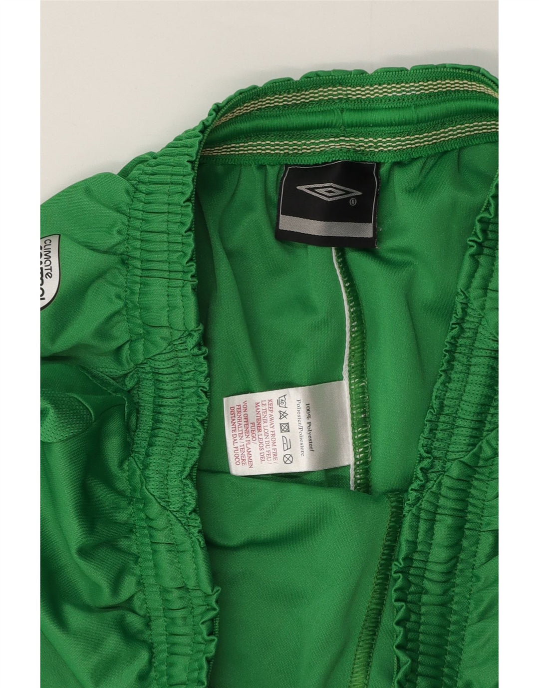 Umbro Herren-Sportshorts, groß, grünes Polyester