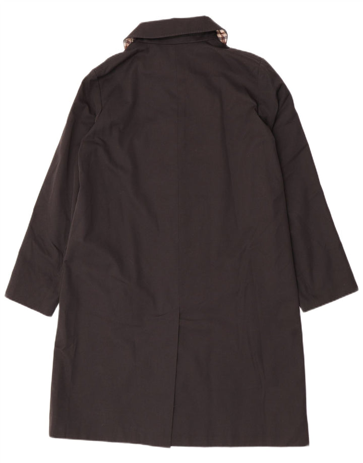 Aquascutum Damenmantel UK 14 Large Schwarz Polyester