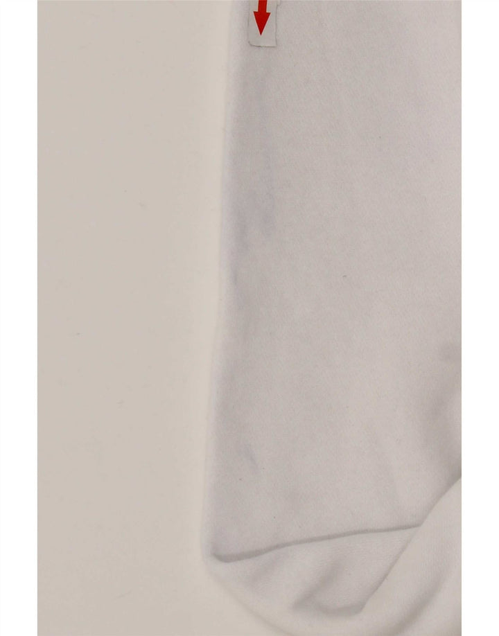 Nike Herren Kapuzenpullover aus mittelweißer Baumwolle