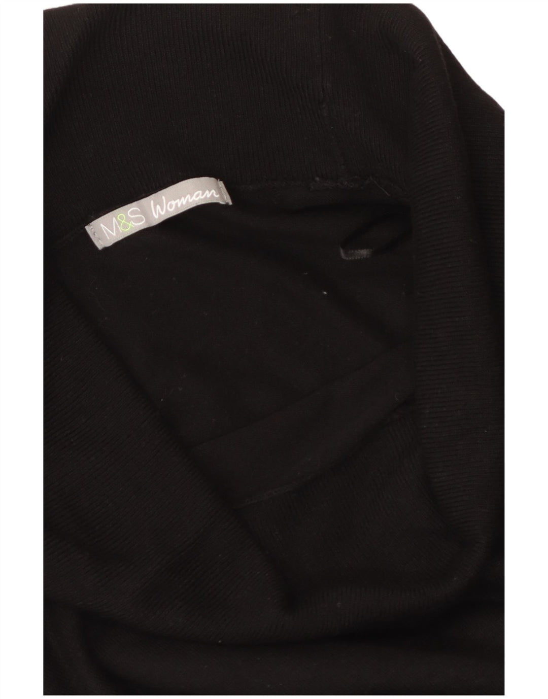 MARKS & SPENCER Damen-Pullover mit Rollkragen, Gr. 12, mittelschwarz