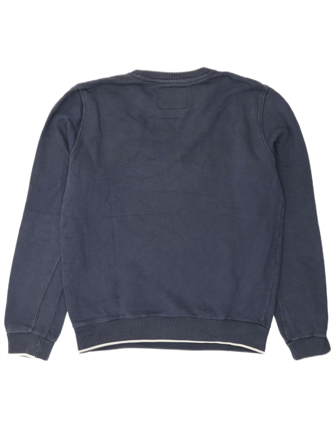 Woolrich Herren-Sweatshirt mit Grafik, groß, marineblau, Baumwolle