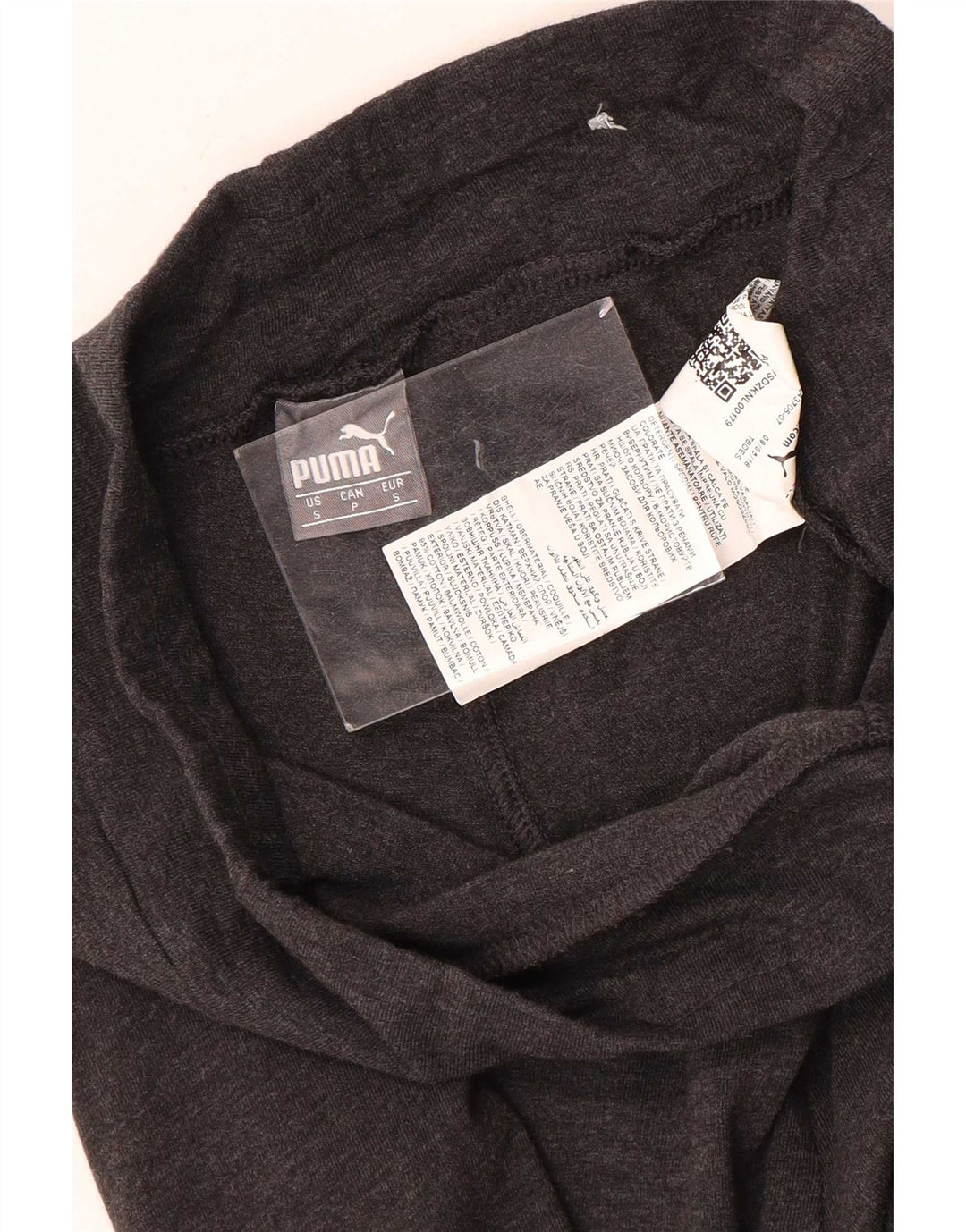 Puma Womens Graphic Leggings UK 10 Small Graue Baumwolle