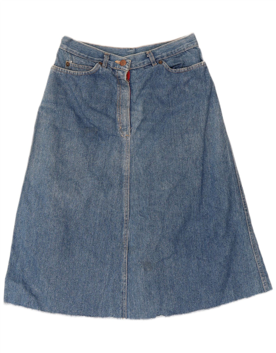 DUKE Damen Jeansshorts W28 Mittelblau