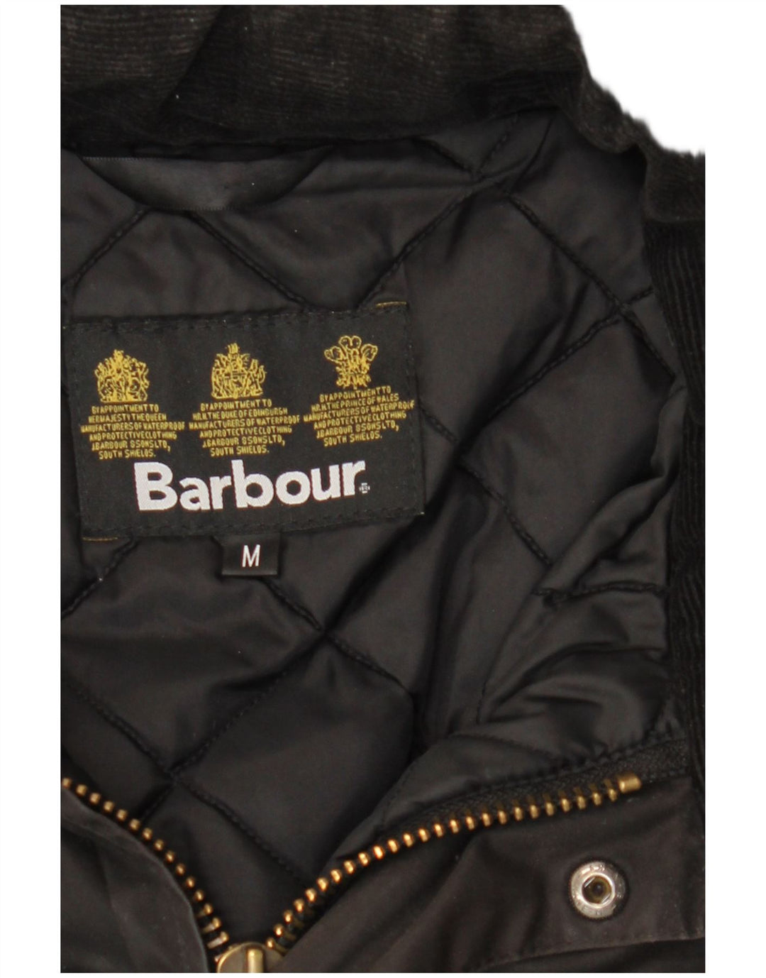 BARBOUR Herrenjacke aus gewachster Baumwolle, UK 38, Mittelbraun