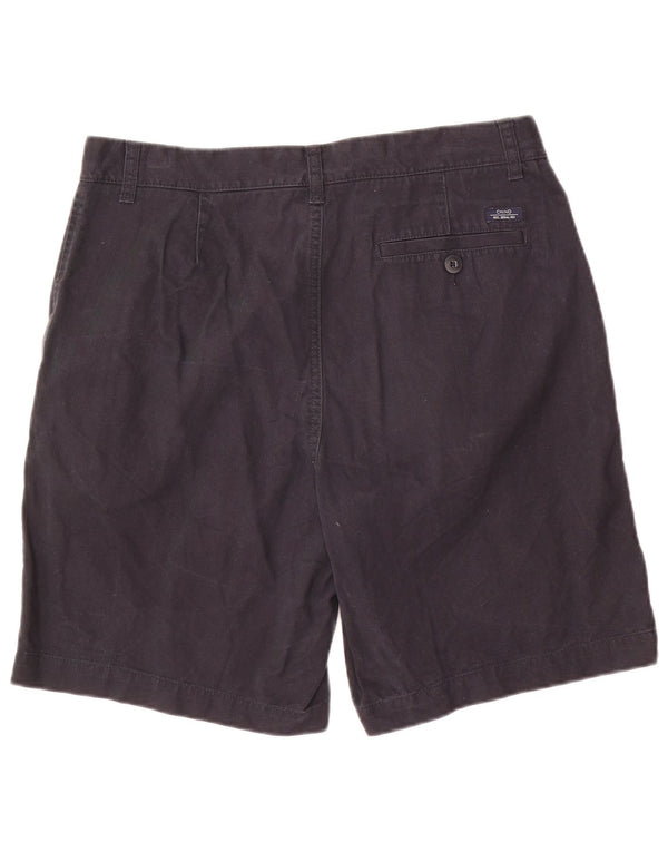Marks & Spencer Herren-Chinoshorts W34, Größe L, Marineblau, Baumwolle