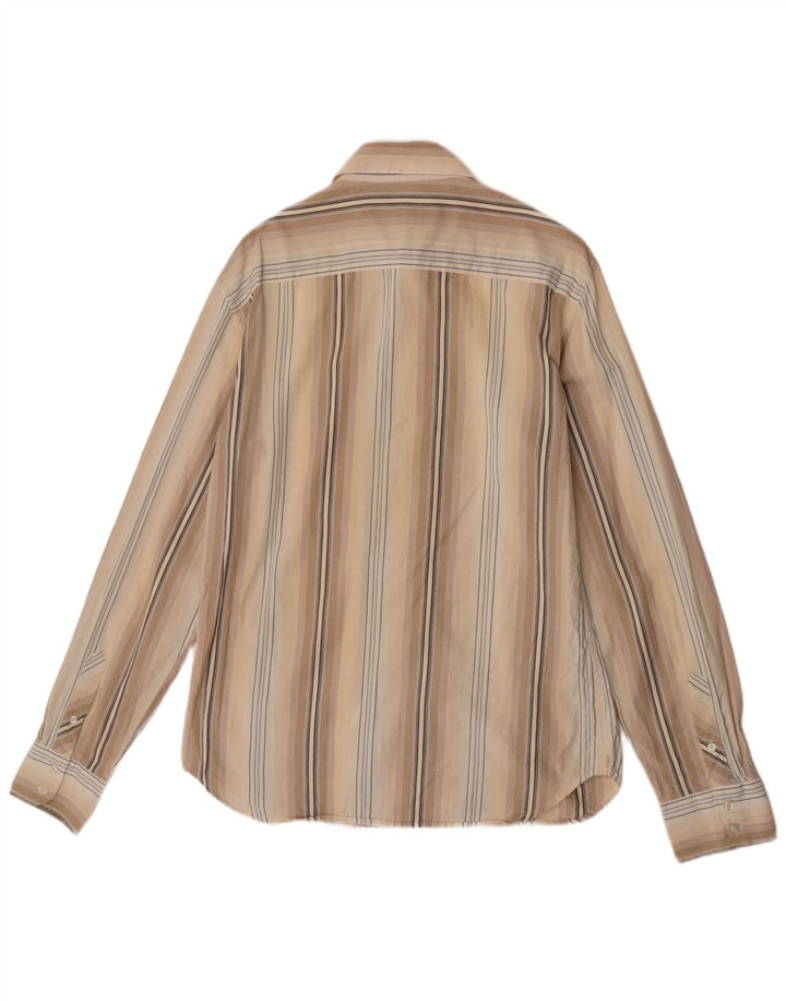 French Connection Herrenhemd aus Baumwolle in Mittelbeige mit Streifen